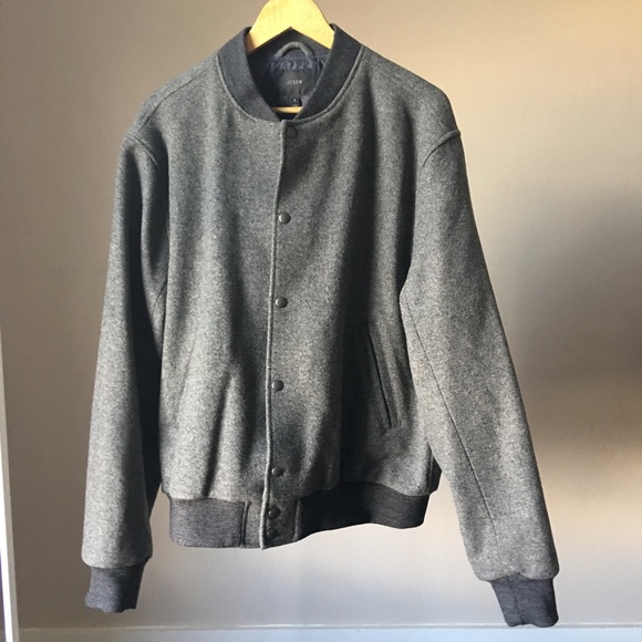 J. Crew Other - NWOT J.Crew Men’s Wool Stadium Jacket X-Large
